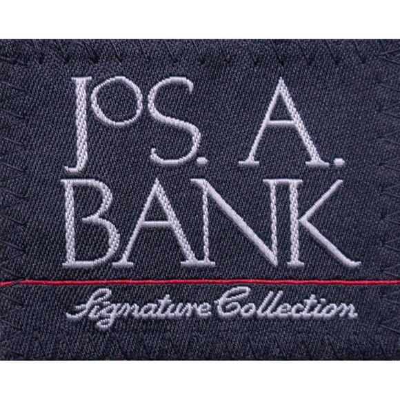 Jos. A. Bank Suit Coat Jacket Blazer Sz 44R Solid Beige Wool Two Button EUC - Picture 10 of 13